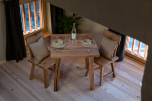 WOLFEICHERHOF Apartment Essbereich