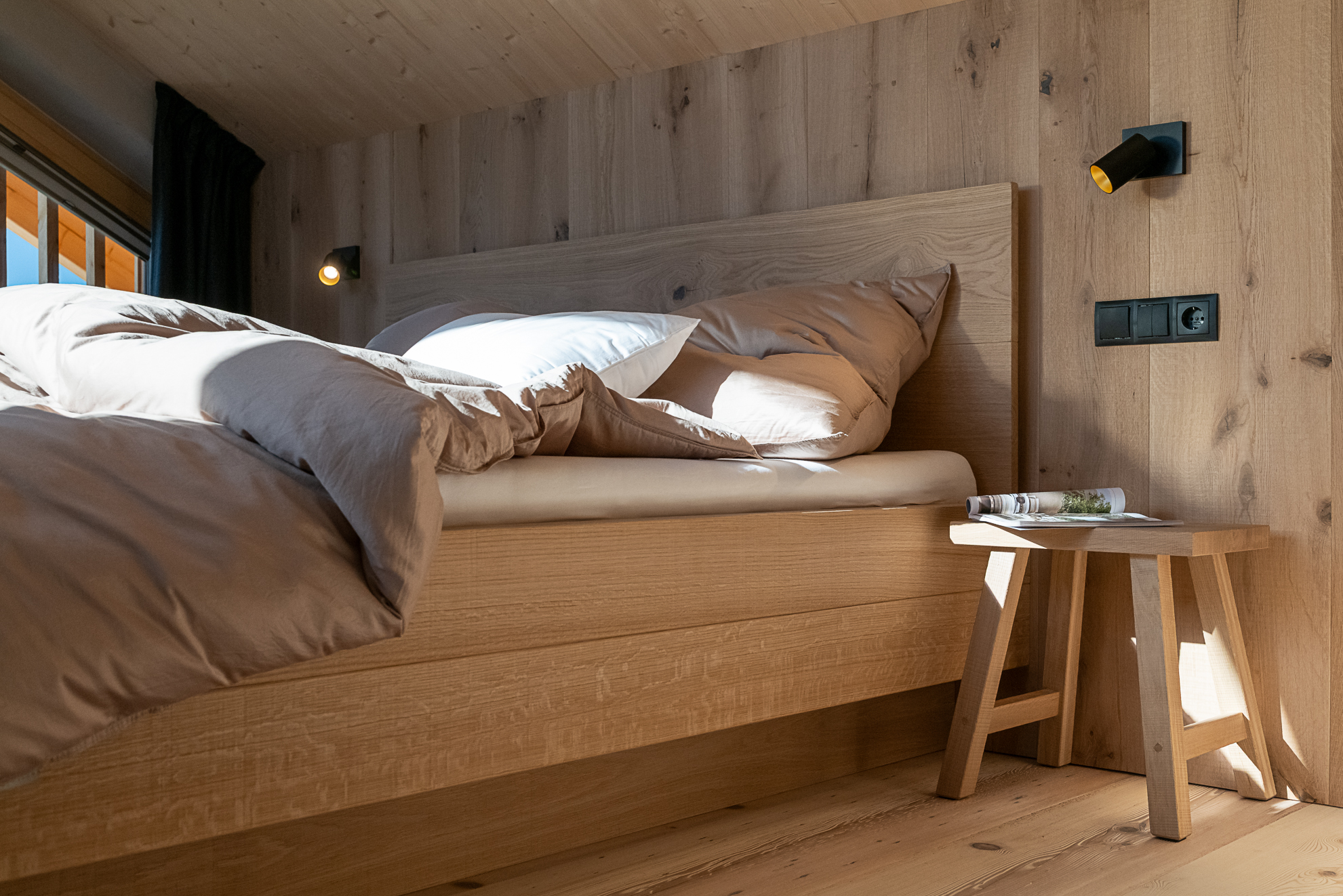 wolfeicherhof-apartments-chiemgau-schlafen WOLFEICHERHOF Schlafzimmer
