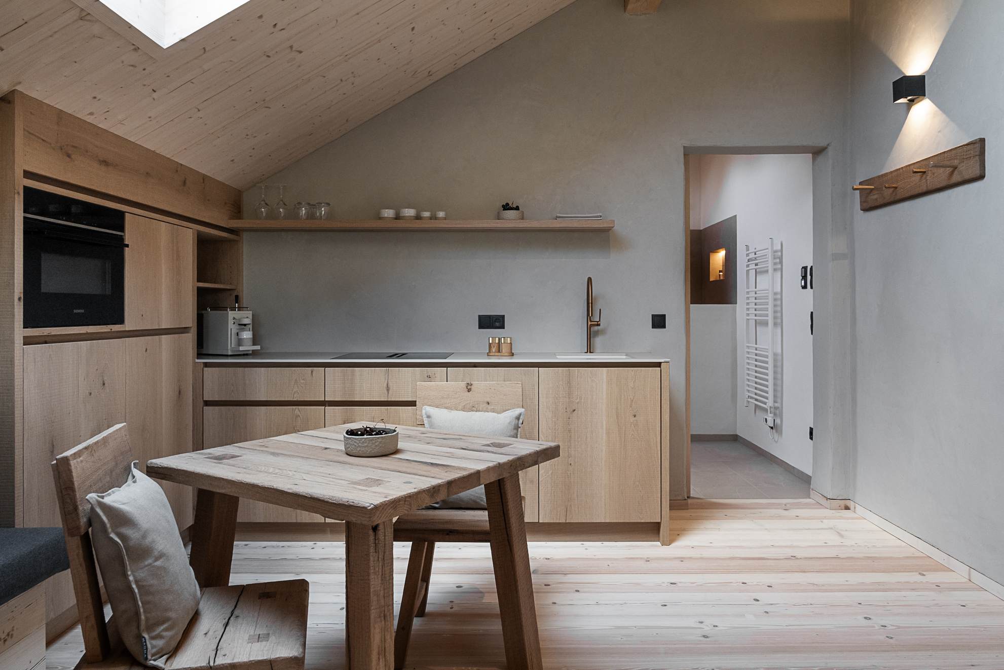 Apartment eins Küche