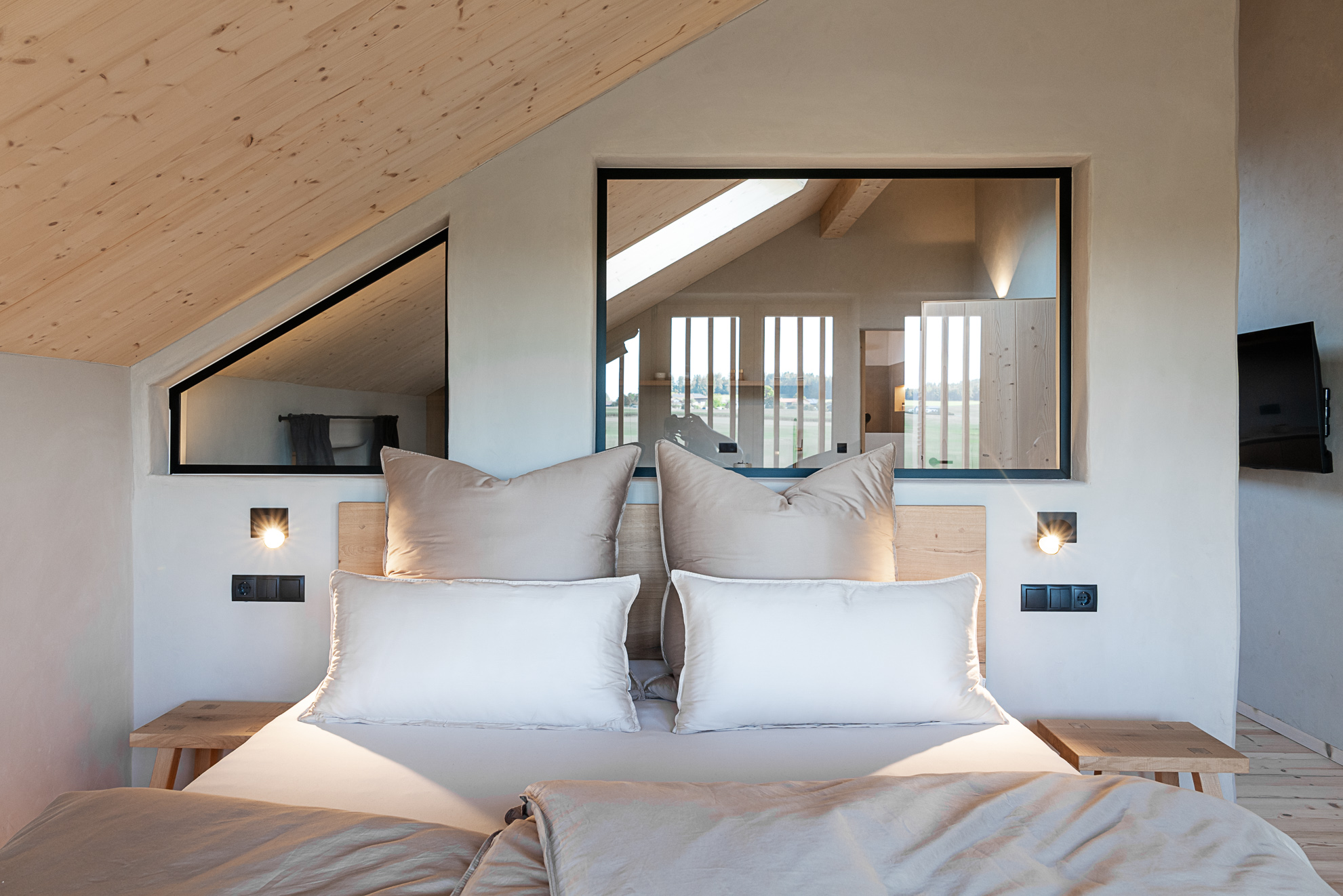 Apartment eins Bett